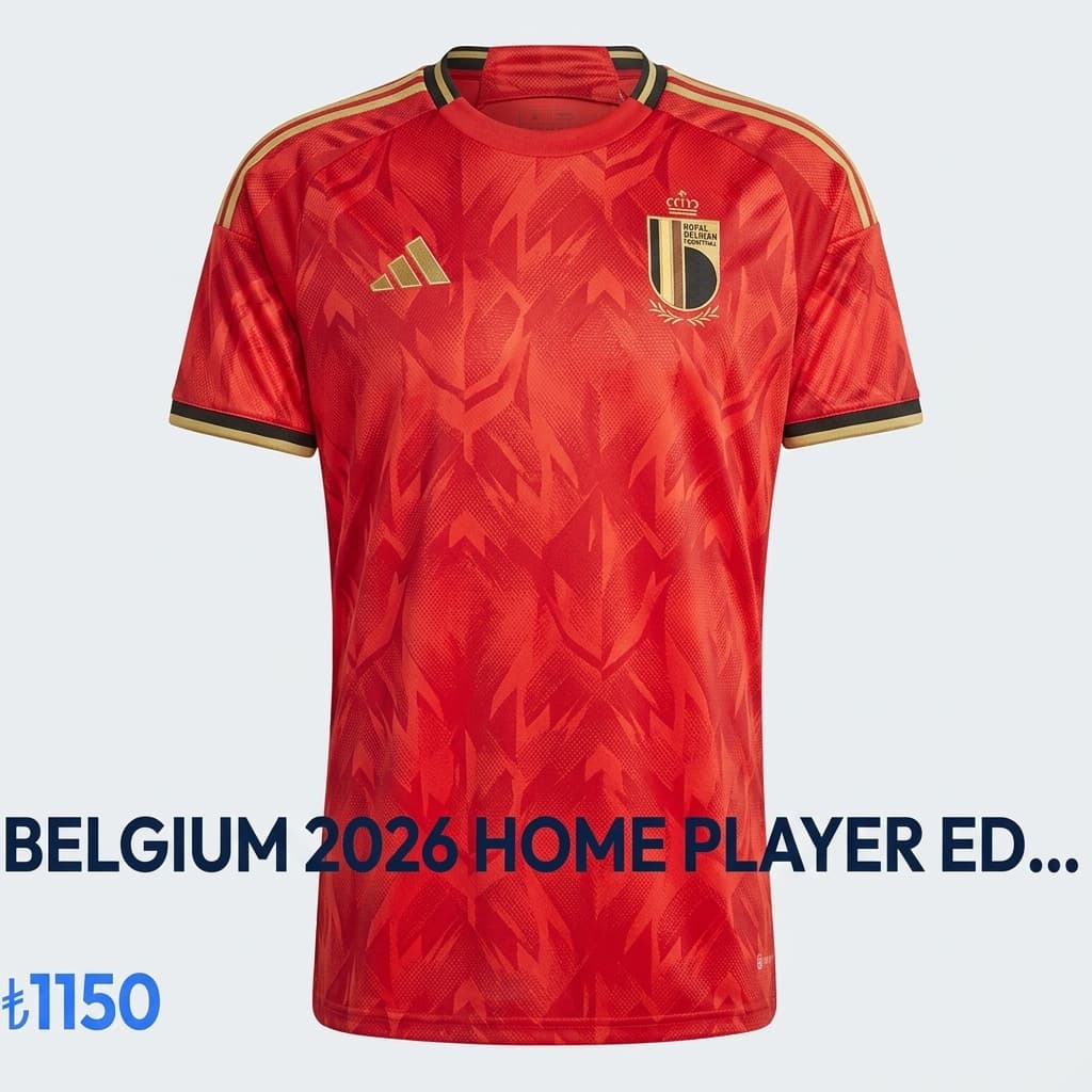 BELGIUM 2026 HOME PLAYER EDITION